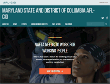 Tablet Screenshot of mddcaflcio.org